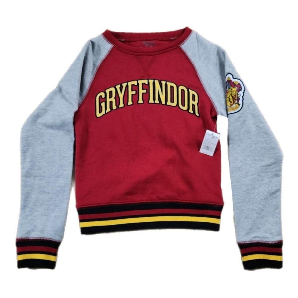 NWT Universal Studios Youth Gryffindor Sweatshirt Harry Potter Hogwarts